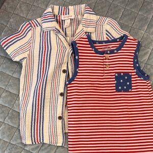 Cat & Jack Red, White & Blue Bundle